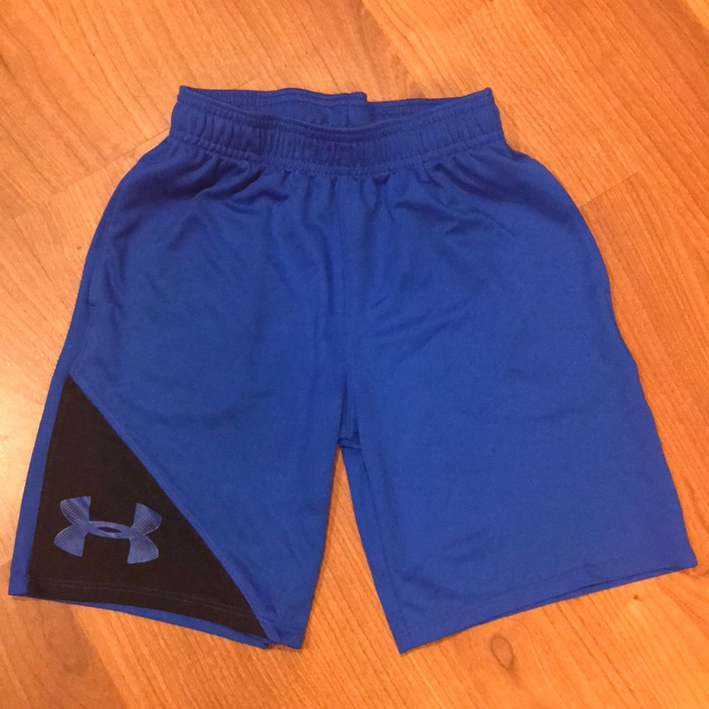 Boys Under Armor shorts.